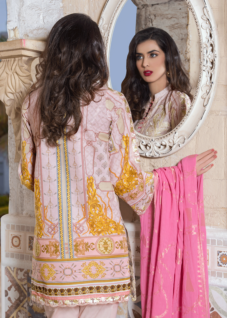 SS1904 Unstitched 2pc